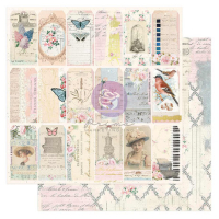 Prima Marketing French Blue 12x12 Inch Paper Pad (999773)